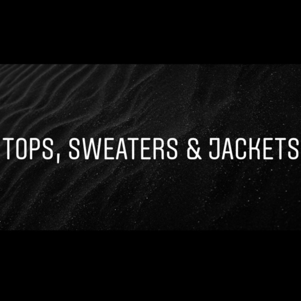 Tank TShirts Sweaters Long Sleeve Jackets Vests